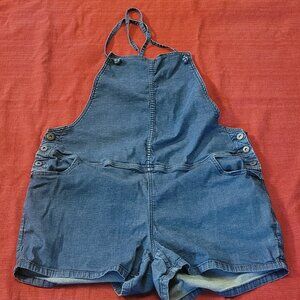 Torrid Lightweight  Short Denim Overalls